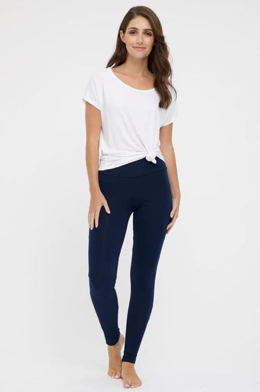 Soft Organic Bamboo Maternity Leggings